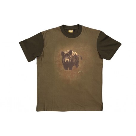 Tee Shirt Sanglier Solitaire