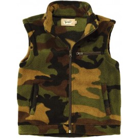 Gilet polaire camo