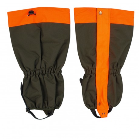 Guêtres Kaki/Orange