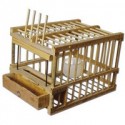 Cage à grive bois