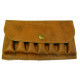 Pochette cartouches cuir
