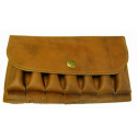 Pochette cartouches cuir