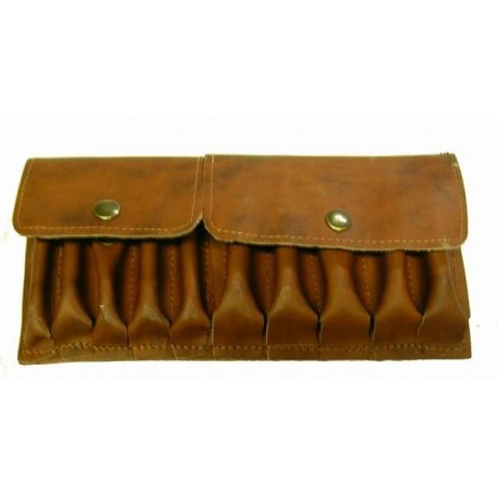 Pochette mixte cuir balles/cartouches