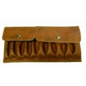 Pochette mixte cuir balles/cartouches