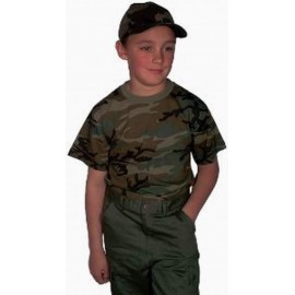 Tee shirt camo enfant