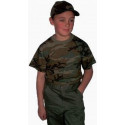 Tee shirt camo enfant