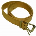 Ceinturon cuir clair