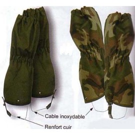 Guêtres Kaki/Camo