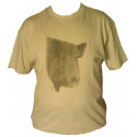 Tee Shirt Sanglier MG beige