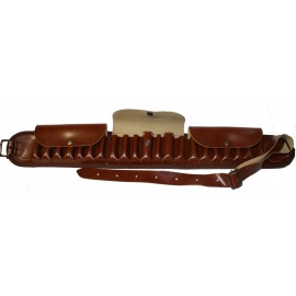 Cartouchière cuir rabat fusil