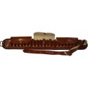 Cartouchière cuir rabat fusil